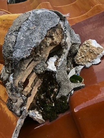 新南陽y様鬼瓦