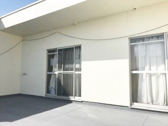 施工後の軒天