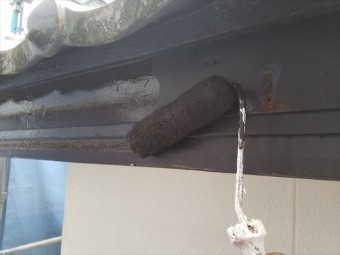 鼻隠しの塗装