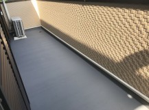 ベランダ防水工事の施工後