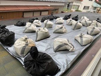 雨漏り養生