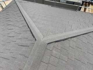 セネターを施工した屋根