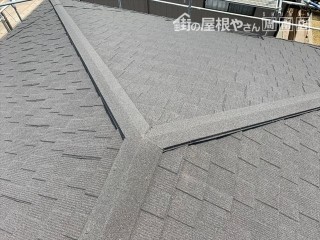 セネターを施工した屋根
