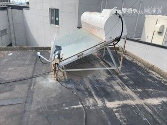 シート防水の屋上