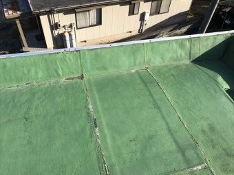 シート防水の立ち上がり部