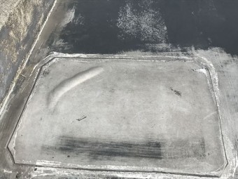 シート防水の膨れ