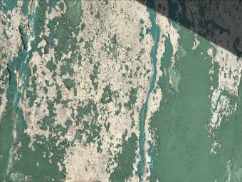 ウレタン防水の剥がれ