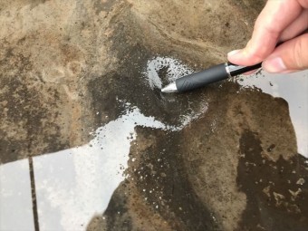 シート防水の膨れ