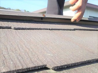 棟板金の浮き