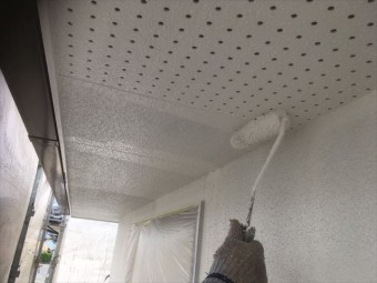 軒天の塗装