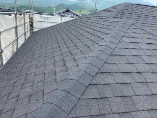 オークリッジスーパーで施工後の屋根