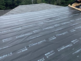 H様ルーフラミテクトZ施工