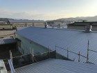 張り替えたガルバリウム屋根