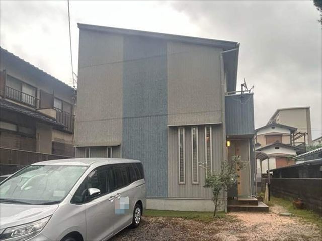 施工前の建物の外観