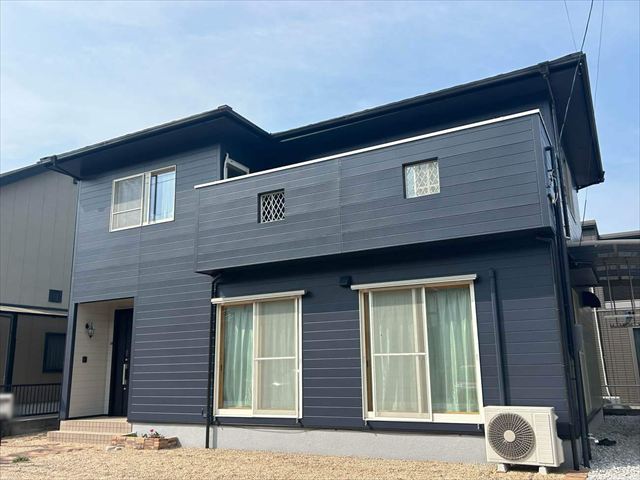 外壁塗装後の外観