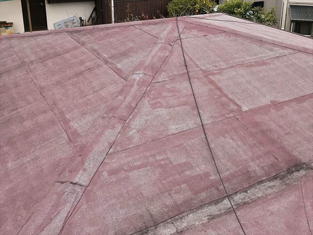 経年劣化したアスファルトシングル屋根