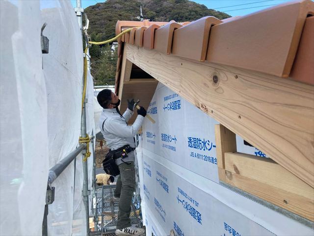 破風板の交換・軒天の張り替え