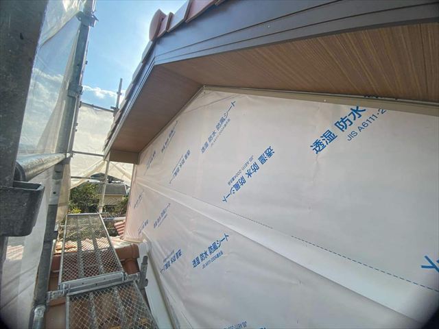 破風板の交換・軒天の張り替え