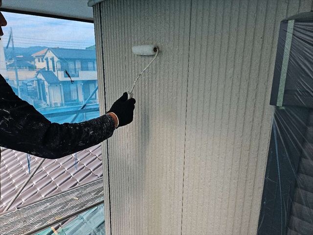 外壁塗装の下塗り