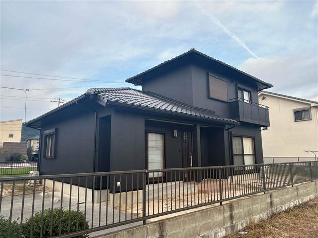 外壁塗装後の外観