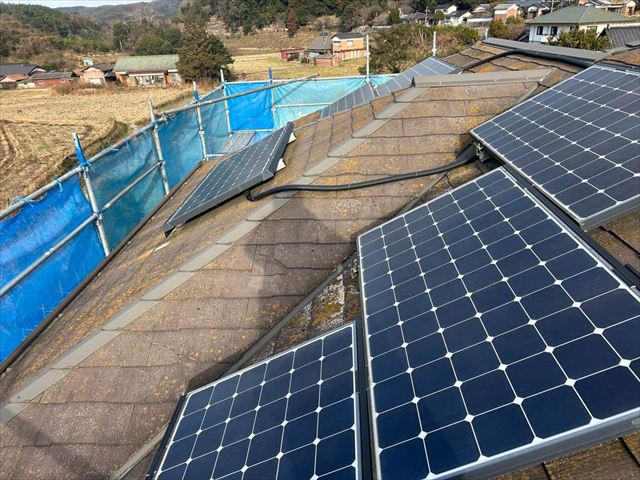 下松市で屋根塗装のご相談！スレート屋根の劣化状況を徹底調査