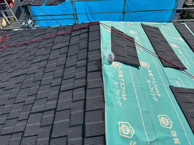 屋根材セネターの施工