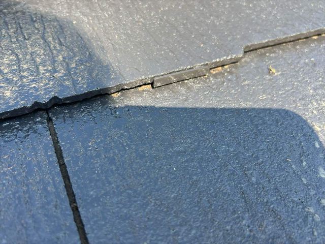 タスペーサーを設置した後