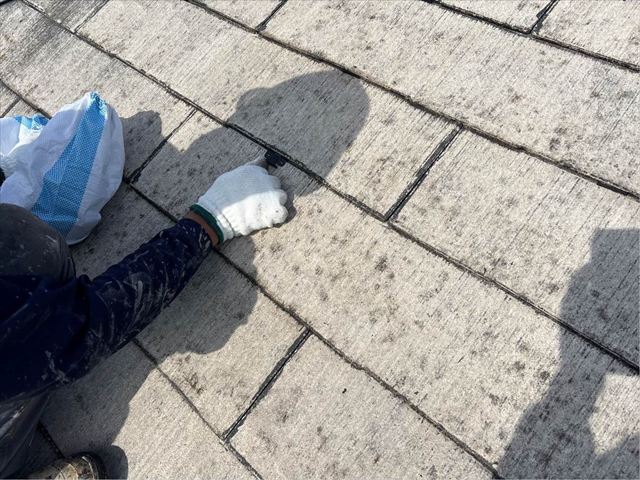 タスペーサーによる縁切り作業