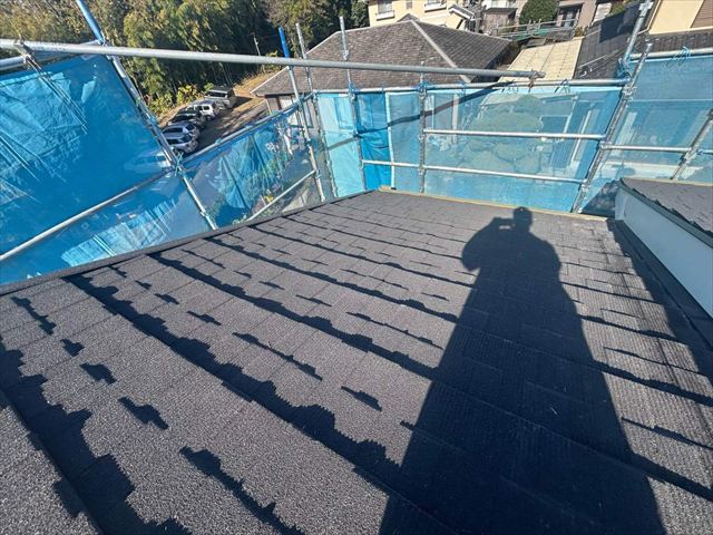 屋根材セネターの施工