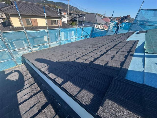 屋根材セネターの施工