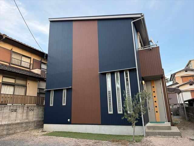 外壁塗装後の外観