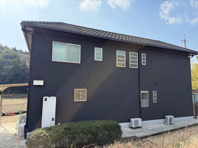 外壁塗装後の外観