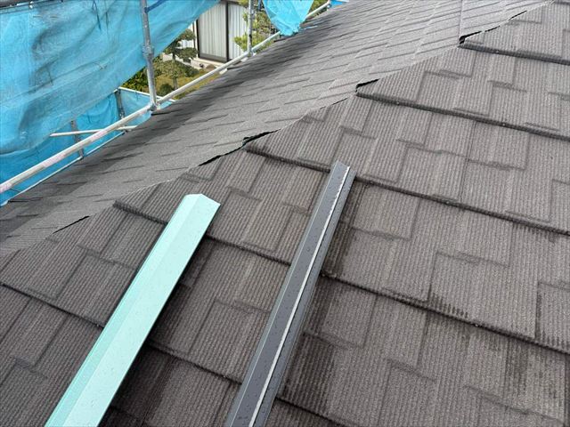 金属屋根材セネター施工