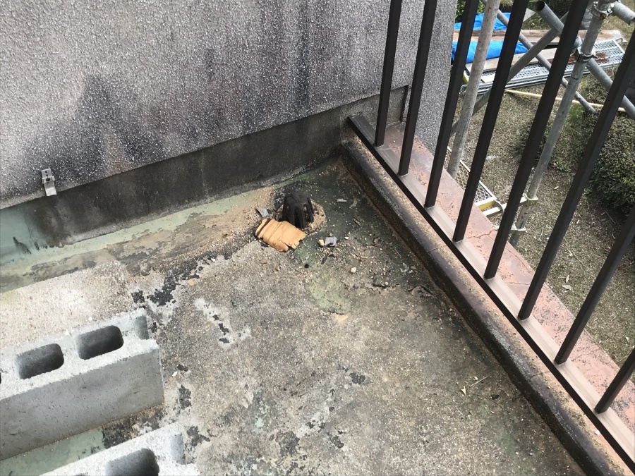 ベランダ排水口