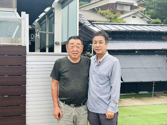 下松市で屋根塗装・外壁塗装をさせていただいたお客様