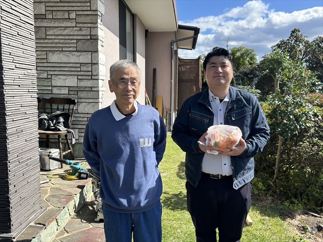 周南市で屋根カバー工事（重ね葺き）をさせていただいたお客様