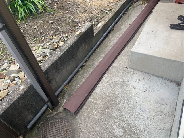 周南市｜強風で棟板金が落下！貫板腐食が招く屋根トラブルの実例